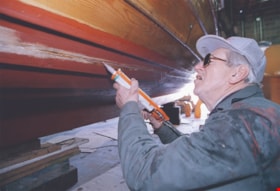 Viking ship replica repairs, [2002] thumbnail