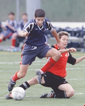 Burnaby Spartans U14 Provincial Cup soccer game, [2002] thumbnail