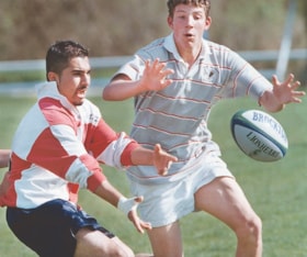 Burnaby Central Secondary School rugby game, [2000] thumbnail