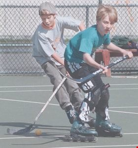 Rollerblades road hockey, [2000] thumbnail