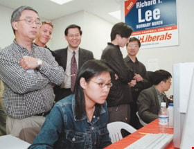Richard Lee during election, [2001] thumbnail