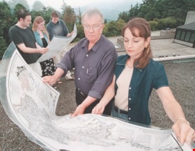 SFU Geography class with maps, [2000] thumbnail