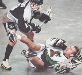 Burnaby Lakers Minto Cup lacrosse game, [2000] thumbnail