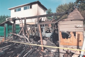 Aftermath of a house fire, [2000] thumbnail