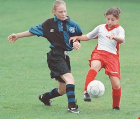 Girls' soccer game, [2000] thumbnail