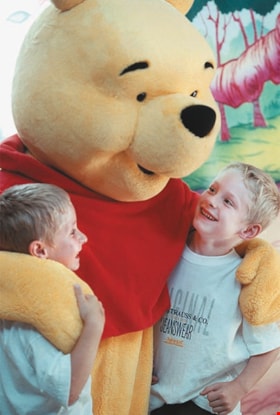 Winnie the Pooh at Lougheed Mall, [2001] thumbnail