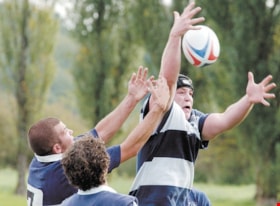 Burnaby Lake Second Division rugby game, [2002] thumbnail
