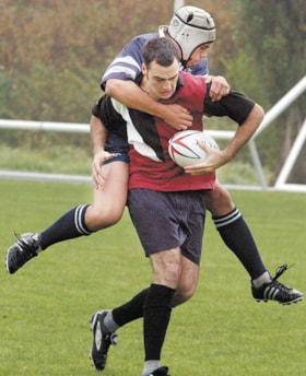 Burnaby Lakers rugby game, [2002] thumbnail