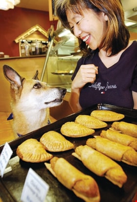 Christine Cho in Big Dog Little Dog Bakery, [2002] thumbnail