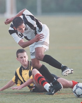 Burnaby South Secondary soccer game, [2000] thumbnail