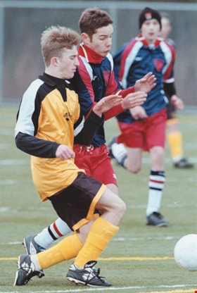 Wesburn U16 soccer game, [2002] thumbnail