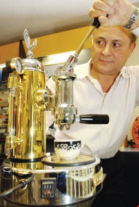 Remo Bresciani at ECM Espresso Coffee Machines, [2002] thumbnail
