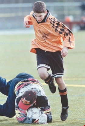 Cliff Avenue Rangers U13 soccer game, [2000] thumbnail
