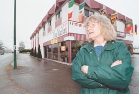 Wendy Jenkinson outside of the Swap Centre, [2000] thumbnail