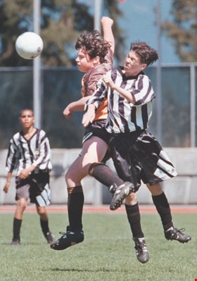 Youth soccer game, [1999] thumbnail