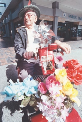 Flower-covered scooter, [1999] thumbnail