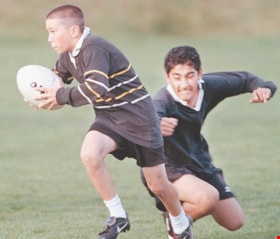 Burnaby Central Secondary School rugby game, [1999] thumbnail