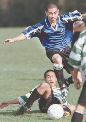 Burnaby Canadians U21 soccer game, [1999] thumbnail