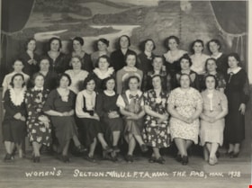 Women's Section ULFTA The Pas, Man., 1938 thumbnail