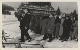 Carrying Natalia Lyshak's casket, March 3, 1958 thumbnail