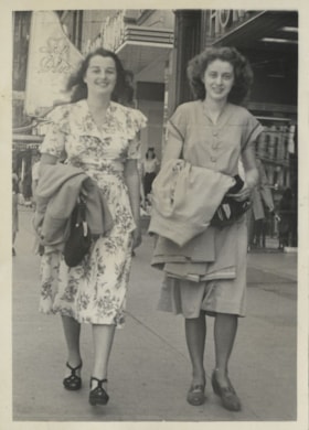 Marie Nagy and Lillian Carman, June 11, 1947 thumbnail
