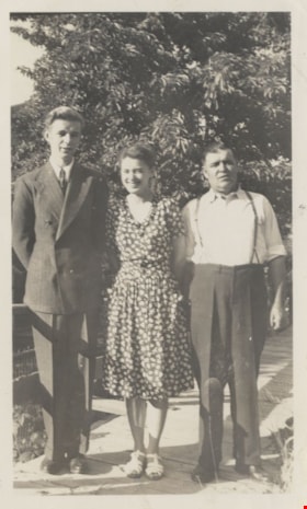 Raymond, Lillian and Joseph, [1948] thumbnail