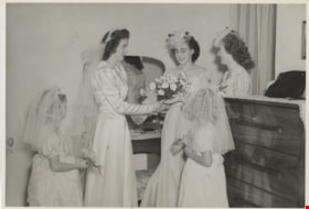 Lillian just before the wedding, October 16, 1948 thumbnail