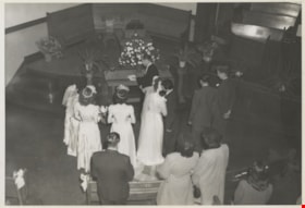 Lillian and John's wedding, October 16, 1948 thumbnail