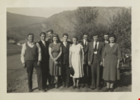 Wedding guests, October 17, 1948 thumbnail