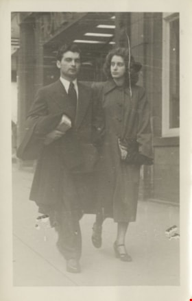 John and Lillian Yanko in Vancouver, 1948 thumbnail