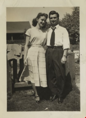 Lillian and John in Saskatchewan, May 15, 1949 thumbnail