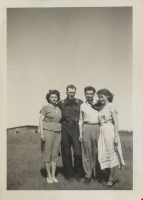 Eunice, Bill, Lillian and John, July 1949 thumbnail