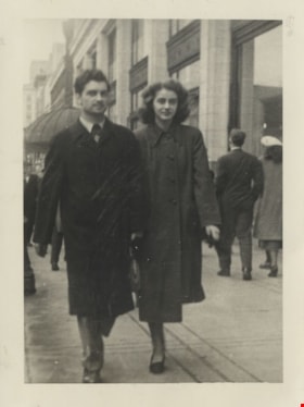 John and Lillian in Vancouver, March 1949 thumbnail