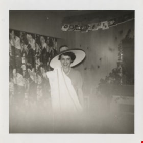 Lillian Yanko in costume, December 1957 thumbnail