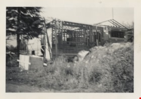 Yanko family house under construction, May 1950 thumbnail