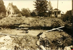 Excavating the basement, 1946 (date of original), digitally copied 2012 thumbnail