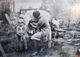 Woman milking a goat, [1932] (date of original), digitally copied 2012 thumbnail
