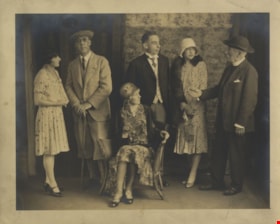 Bernard R. Hill and unidentified men and women, [between 1929 and 1939] thumbnail