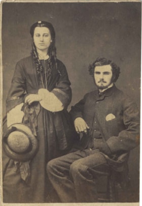 Rebecca Hyde Jones and Edward Albert Jones, [between 1867 and 1870] thumbnail