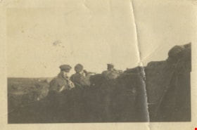 Snipers firing over Glory Hole, [between 1914 and 1918] thumbnail