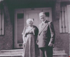 Violet and Lawrence Brainerd, April 1958 (date of original); digitally copied 2013 thumbnail