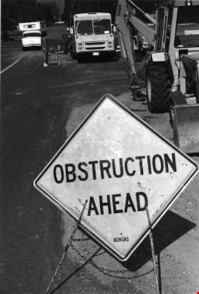 Construction Sign, September 24, 1976 thumbnail
