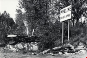 Pipeline Sign, October 20, 1976 thumbnail