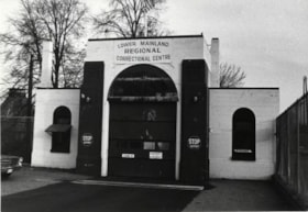 Lower Mainland Regional Correctional Centre - Main Gate, December 3, 1976 thumbnail