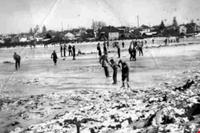 Skating at the Walker family property, [1948] (date of original); 2013 (date of duplication) thumbnail
