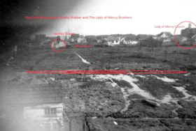 Raw land belonging to Scotty Walker and the Lady of Mercy Brothers, [1948] (date of original); 2013 (date of annotation) thumbnail