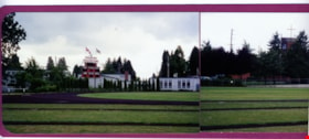 Running track at Saint Thomas More Collegiate, 2001 (date of original); 2013 (date of annotation) thumbnail