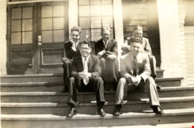 Teachers at Burnaby South High School, June 1937 thumbnail