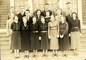 Burnaby South High School Staff, [1936 or 1937] thumbnail