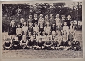 Kingsway West School grade three class, 1948 (date of original) thumbnail
